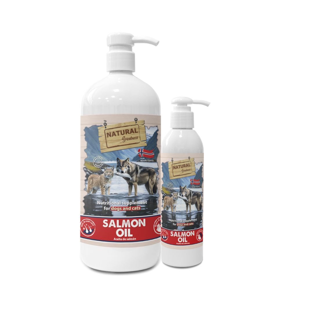 Norwegian Fjord Salmon Oil for dogs and cats