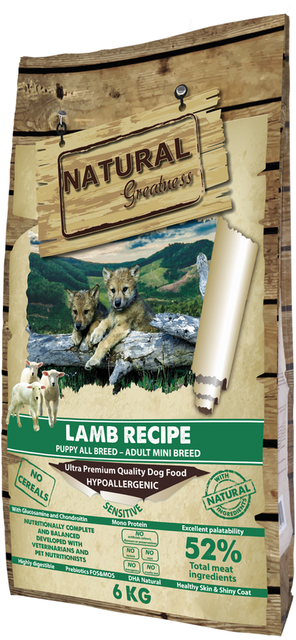 LAMB RECIPE - PUPPY - ADULT MINI