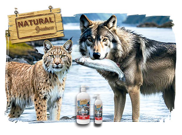 Norwegian Fjord Salmon Oil for dogs and cats